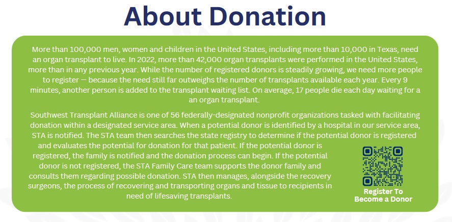 About Donation